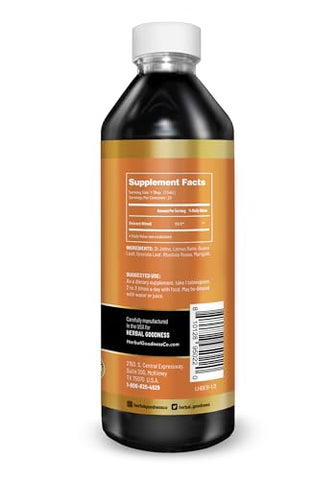 Suplemento Suporte ao Bom Humor – St Johns Worth Promove Relaxamento e Calma – Rhodiola Rosea Balance Boss 355 ml – Fórmula Equilibrada – 12 g - Herbal Goodness