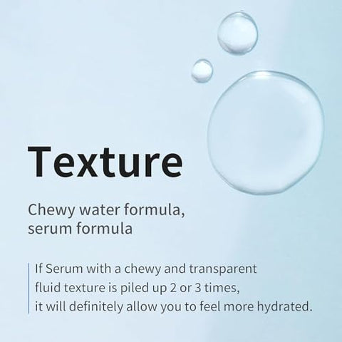 mixsoon - Mixsoon Glacier Water Serum Hialurônico para o Rosto Hidratante, Não Oleoso, Cuidados com a Pele Coreanos, Mega Tamanho 300ml