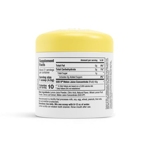 Lemon Sips: Mistura de Bebida Cítrica (21 Porções) – Hidrata, Desintoxica, Revitaliza – Sem Açúcar, Sem Gordura, Não Transgênico – Hidrata e Tonifica a Pele (Limão) - Dr. Kellyann
