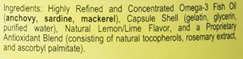 Orthomega 820-120 Cápsulas Soft Gel – Ômega 3 Concentrado 820mg – 120 Cápsulas - Ortho Molecular Products