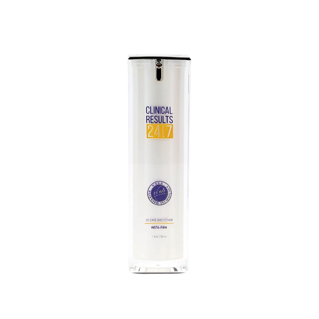 Clinical Results 24|7 - Insta-Firm: Tecnologia de Células-Tronco da NASA | Resultados Clínicos 24/7 | Levanta, Firme e Suaviza Linhas, Rugas, Olhos Inchados e Pés de Galinha – Instantaneamente! | 1g