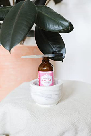 Óleo de Emu, Fortalecedor Capilar 100% Natural, Hidratante Anti-Envelhecimento para a Pele 120 ml - Leven Rose