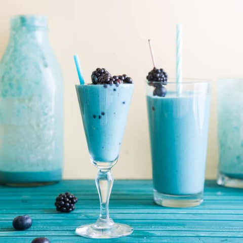 Ellie's Best - Pó de Spirulina Azul Orgânica Ellie’s Best (Extrato de Ficocianina) – 60 Porções – Sem Odor – Vegano, Não Transgênico, Sem Glúten, Sem Laticínios – Corante Alimentar Orgânico – para Smoothies