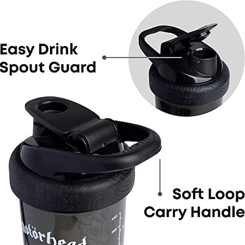 Revive 750 ml Motorhead Shaker – Garanta sua hidratação com estilo - Smartshake
