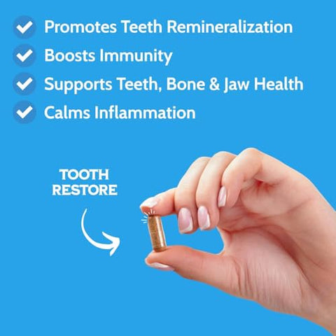 Strong Jaw - Restaurador Dental – Fortalece os Dentes – Marca: Tooth Restore – 60g