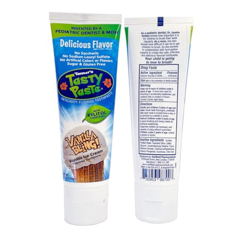 Tanner's Tasty Paste - Tanner’s Tasty Paste – Variedade de Sabores (Baunilha, Chocolate) – 100g