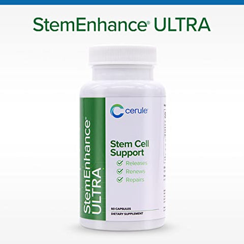StemEnhance Ultra: Aumente Células-Tronco Adultas e Promova Saúde com Extratos de Microalgas de Água Doce e Macroalgas Marinhas – 100g - Cerule