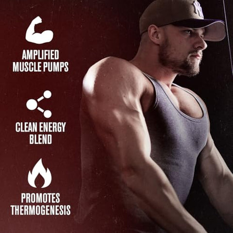 NITROSURGE Shred – Pré-treino Energético, Ganho Instantâneo de Força, Foco Afiado, Bombas Poderosas – Impulsionador de Óxido Nítrico - Jacked Factory