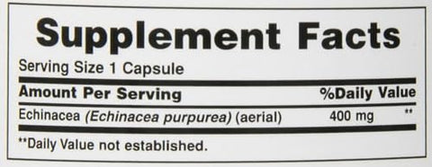 Nature's Bounty - Nature’s Bounty Echinacea 400 mg Cápsulas 100 un (Pacote com 5) – Compre Agora!