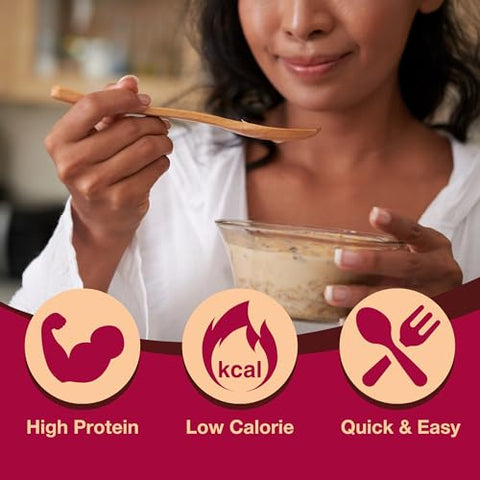 ProtiDIET - ProtiDiet Maple Brown Sugar Oatmeal – 15g Proteína, Baixa Caloria, Baixo Carboidrato, Baixa Gordura, Sem Açúcar, Instantâneo, KETO Friendly – 20 Sachês