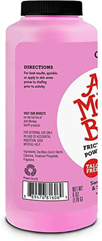 Pó Anti Monkey Butt Lady, 2 Unidades – Absorção, Conforto e Proteção