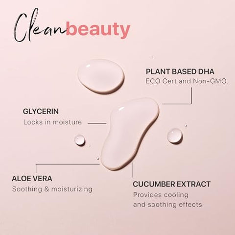 Beauty by Earth - Spray Autobronzeador Natural – Fabricado nos EUA  Própria