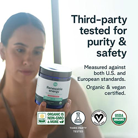 Pó Pré-Treino Natural – Sabor Framboesa Limonada – Energia sem Nervosismo, Foco, Hidratação – 100% Natural e Vegano - Ora Organic