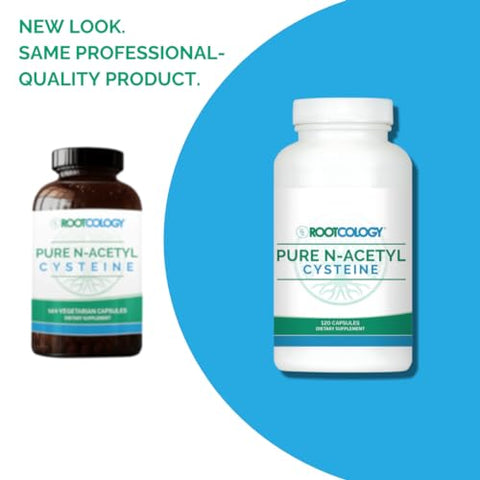 by Dr. Izabella Wentz N-Acetil-Cisteína Pura (NAC) 900mg | 120 Cápsulas - Rootcology
