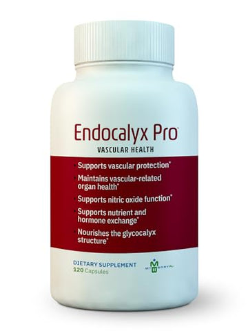 MYBODYRX - Endocalyx Pro Vascular – Fórmula Avançada para Saúde Vascular – 60 cápsulas