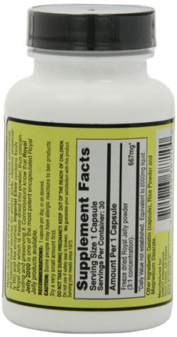 Royal Jelly 2000 mg – 30 Cápsulas | Energia e Vitalidade - Imperial Elixir
