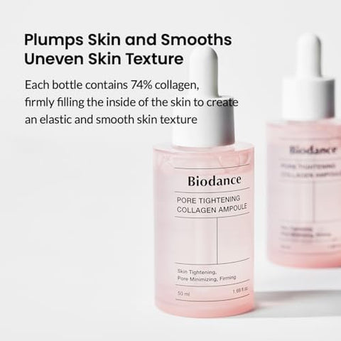 BIODANCE - Biodance Ampola de Colágeno para Rosto | Serum Coreano de Colágeno para Apertar Poros, Minimizando-os | 30ml