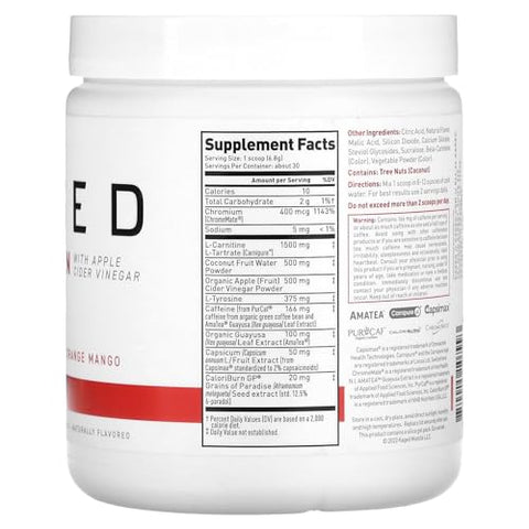 Thermogenic Powder | Queima Limpa | Laranja Manga | Homens | 30g - Kaged