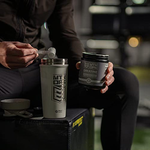 Creatine Monohydrate Powder – Pote de 50 Porções sem Sabor – 100% Puro Micronizado para Massa Muscular e Força - MTN OPS