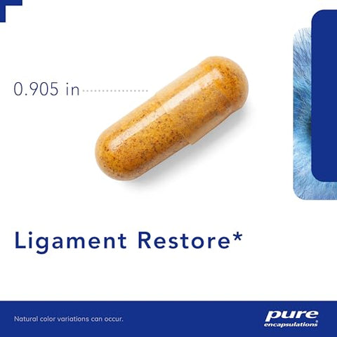 Ligament Restore – Suplemento Dietético Ajuda a Manter Tendões, Ligamentos e Articulações Saudáveis – 120 Cápsulas - Pure Encapsulations