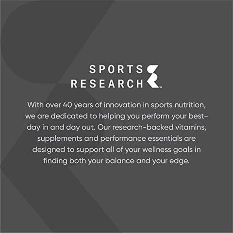 Suplemento Sports Research L-Theanine com Cafeína – Potencialize seu Desempenho Esportivo