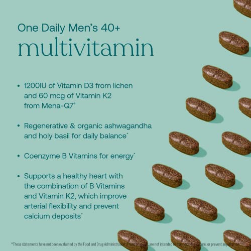 Multivitamínico Diário 40 para Homens – Minerais Fermentados, Adaptógenos Orgânicos – 40g - True Grace
