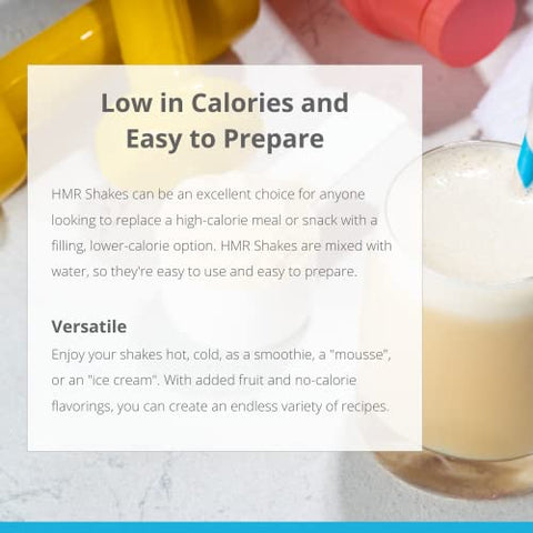 120 Shake Substituto de Refeição em Pó “NOVO” | Mistura de Shake de Baunilha para Apoiar a Perda de Peso Saudável | 12g de Proteína | Bebida Nutricional | Alimento de Baixa Caloria | 12 Porções - HMR
