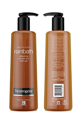 Rainbath Multi-Pack 3 Unidades, Fórmula Original, Romã e Brisa do Oceano, Frascos de 473 ml - Neutrogena