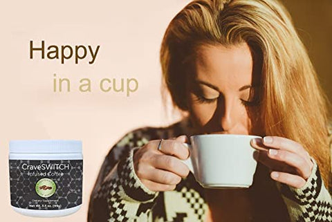 isXperia - Café Bold CraveSWITCH – Café Colombiano Arabica com Antioxidantes – Café Termogênico Nootrópico Infundido – Suporte Natural aos Níveis de Energia – 3,5g de Pó, 30 Porções