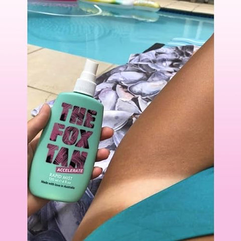 THE FOX TAN - The Fox Tan – Acelerador Natural de Bronzeamento em Spray para um Bronzeado Rápido e Intenso