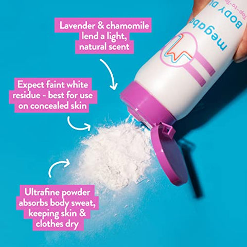 Pó Corporal Absorvente de Suor – Body Dust | com Lavanda | 100g - Megababe