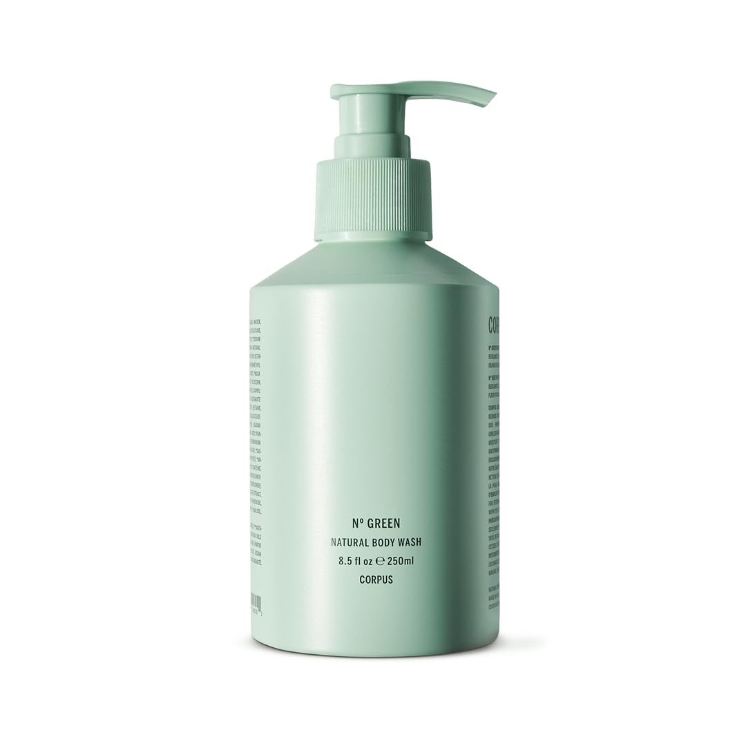 Nº Green Natural Body Wash | Vegano, Cruelty-Free, Não-Tóxico, Fabricado nos EUA (250g) - Corpus