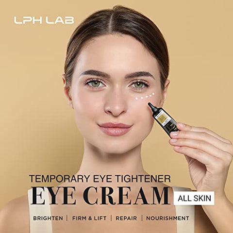 LPH LAB - Creme Temporário para Olhos, Redutor Instantâneo de Bolsas e Olheiras : Eye Tightener