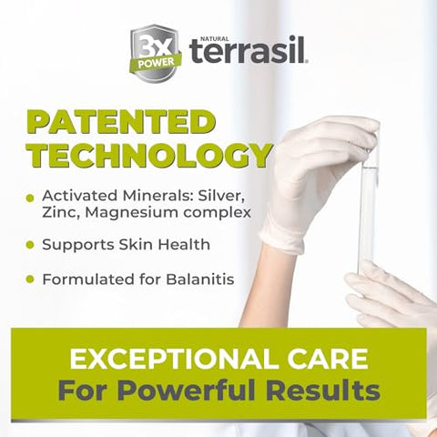 terrasil - Kit Terrasil para Tratamento de Balanite em Homens – Sabonete de Limpeza e Pomada Natural para Sintomas de Balanite: Coceira