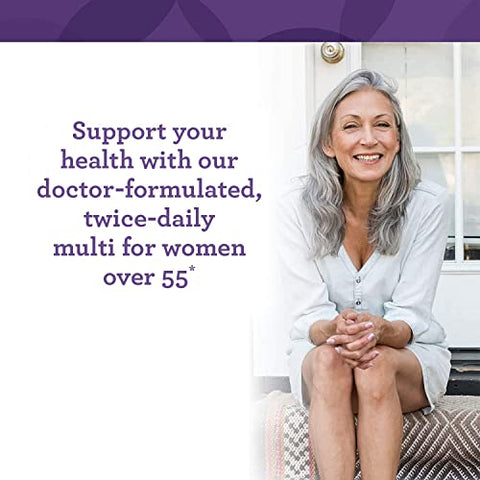 Multivitamínico Diário para Mulheres 55+ – Vegetariano, Não-OGM e Sem Glúten – 120 Comprimidos - Innate Response Formulas