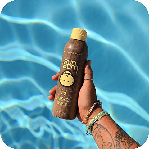 Original Spray e Stick Facial FPS 30 Vegano e Amigo dos Recifes (octinoxate) – Proteção Solar - Sun Bum