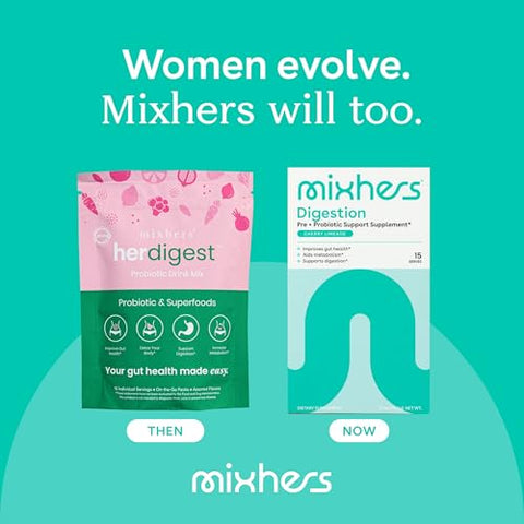 MIXHERS - Suplemento Digestivo para Saúde Intestinal – Metabolismo e Digestão – Marca: Digestion
