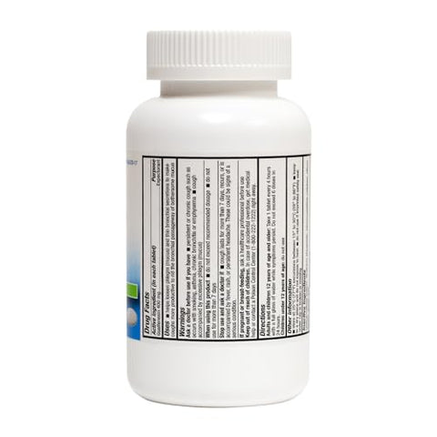 Alívio de Muco | Guaifenesina 400mg | 300 Comprimidos | Liberação Imediata | Expectorante - HealthA2Z