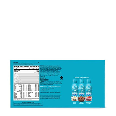 Total Lean Lean Shake – 25g de Proteína em apenas 170 Calorias, Baunilha – 12 porções - GNC