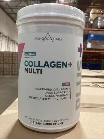 Livingood Daily - Pó de Colágeno Diário Livingood para Mulheres – 100g