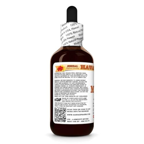 Extrato Líquido de Mirra Orgânica, Tintura de Mirra (Commiphora myrrha), Hawaii Pharm, 2×2 fl.oz (60ml), Produto Natural dos EUA