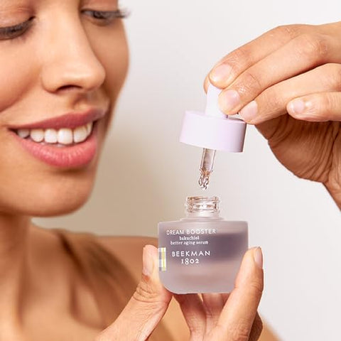 Beekman 1802 Dream Booster Bakuchiol Face Serum – Alternativa ao Retinol para Pele Sensível e Linhas Finas – 30ml