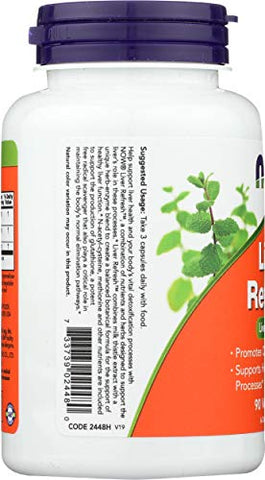 NOW Foods - Liver Refresh 90 Cápsulas (Pacote com 2) – Revitalização do Fígado, Detox e Bem-Estar | Marca: Liver Refresh