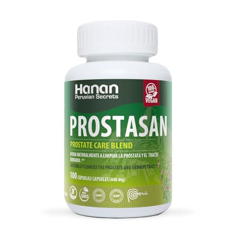 Prostasan – 100 Cápsulas de Una de Gato e Achiote – Cuidado Prostático – Peru - Hanan