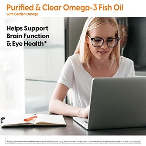 Doctor's BEST - Doctor’s Best Purified Ômega-3 de Óleo de Peixe 1000mg – 180 Cápsulas