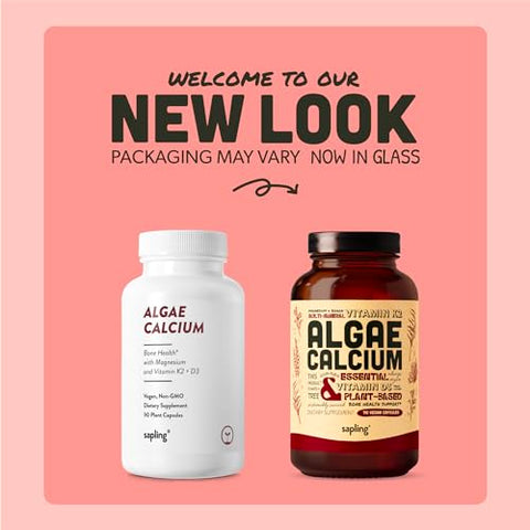 sapling - Suplemento de Cálcio – Alimento Integral com Vitamina K2