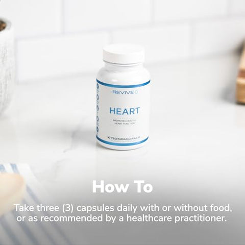 CoQ10 200mg: Cápsulas Veganas para Saúde do Coração – 90 Unidades - Revive MD