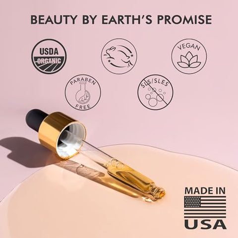 Óleo Facial Orgânico Beauty by Earth – Iluminador 30ml