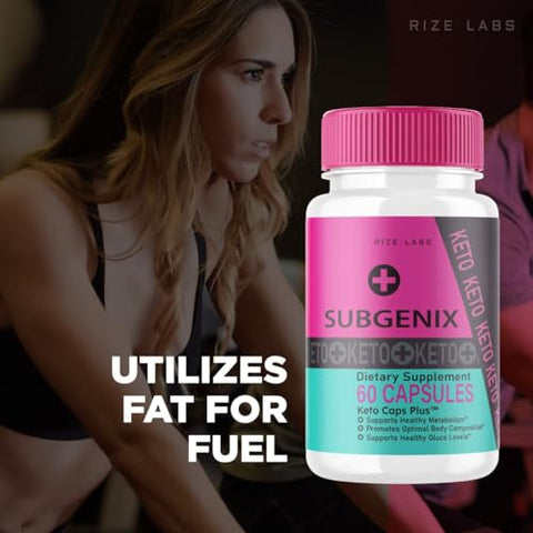 rize labs - (2 Pacotes) Cápsulas Subgenix, Subgenix Pílulas Naturais Queimadoras de Gordura, Suplemento Subgenix para Metas de Fitness e Bem-Estar, Fórmula Avançada Subgenix – Análise, Pastillas (120 Cápsulas)