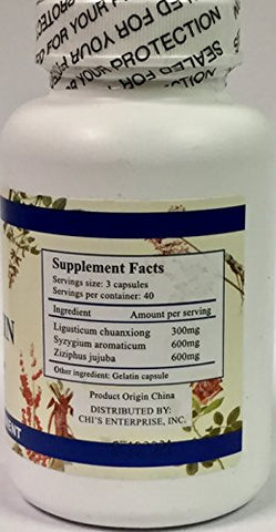 Chi's Enterprise - Chi’s Enterprise Relaxin 120 cápsulas – Fórmula Relaxante para Bem-Estar – Marca Chi’s Enterprise